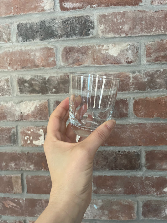 Vintage Etched Star Wine Cups