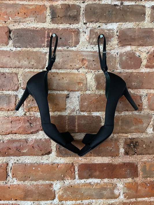 Jil Sander D'Orsay Satin Heels