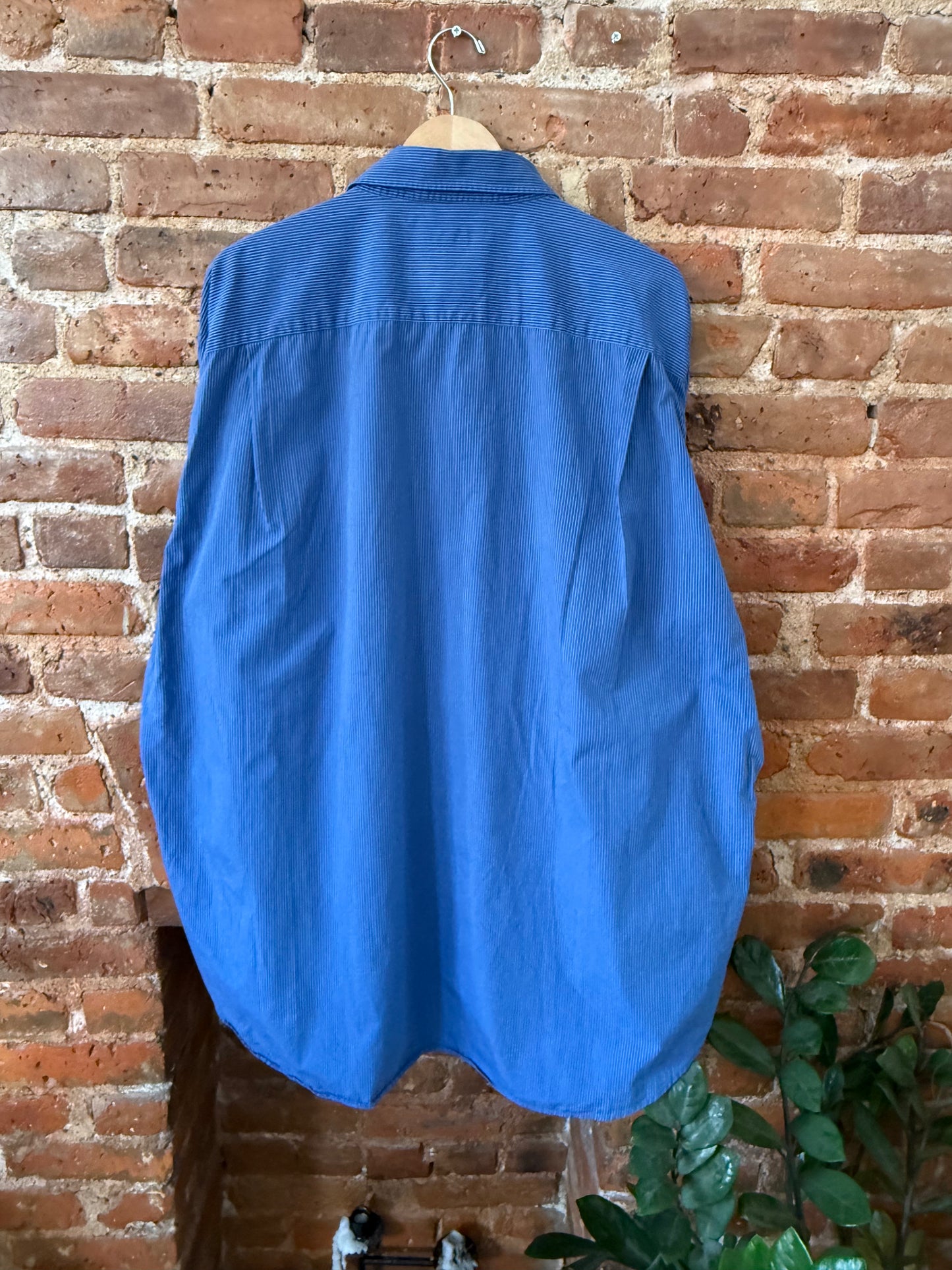 BLUE STRIPE SARDINE SHIRT