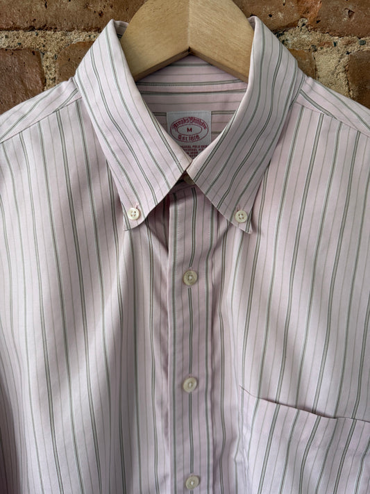 Brooks Brothers Pink Striped Shirt