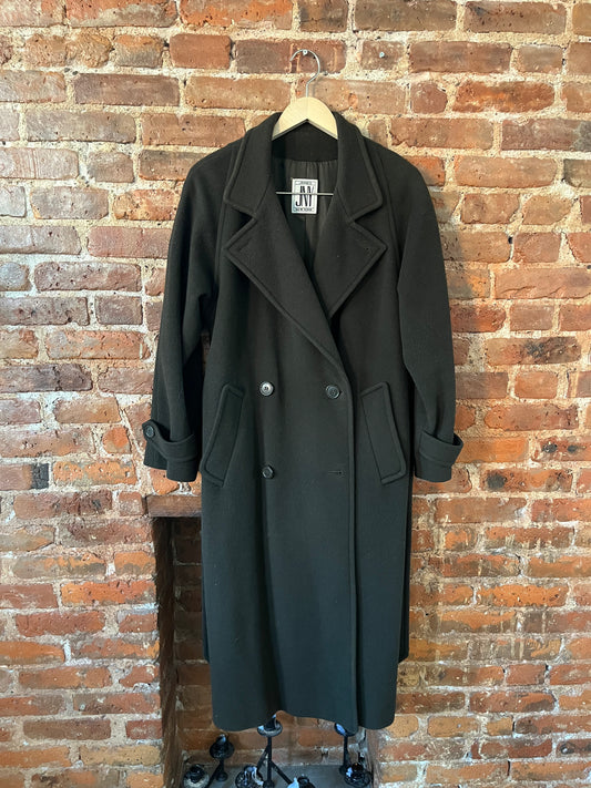 90's Jones New York Olive Peacoat