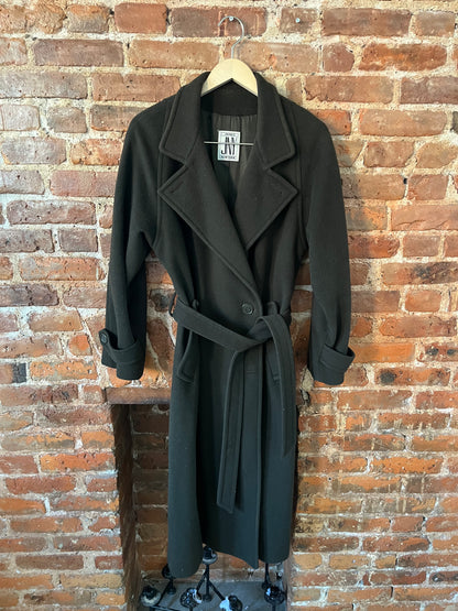 90's Jones New York Olive Peacoat