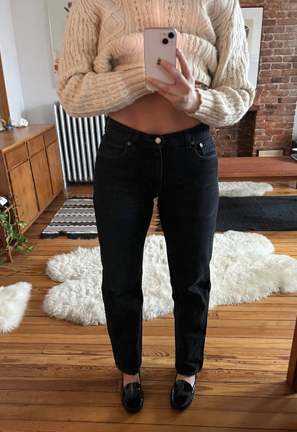 Vintage Washed Black 550 Levi's