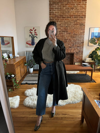 90's Jones New York Olive Peacoat