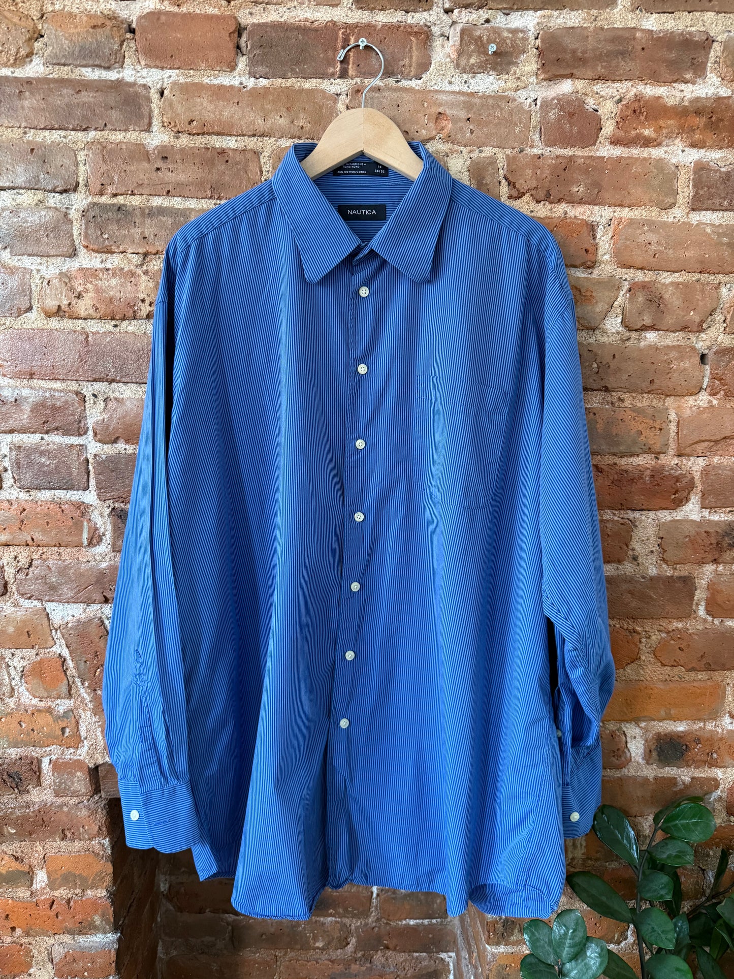BLUE STRIPE SARDINE SHIRT
