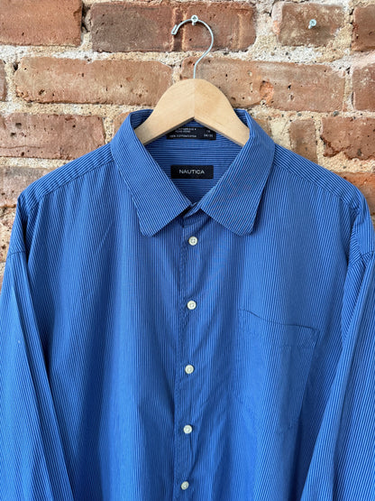 BLUE STRIPE SARDINE SHIRT