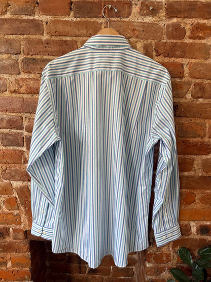 L.L. Bean Striped Button Down