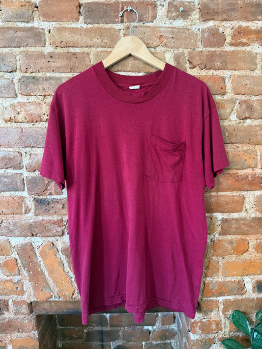 Burgundy S/S T-Shirt
