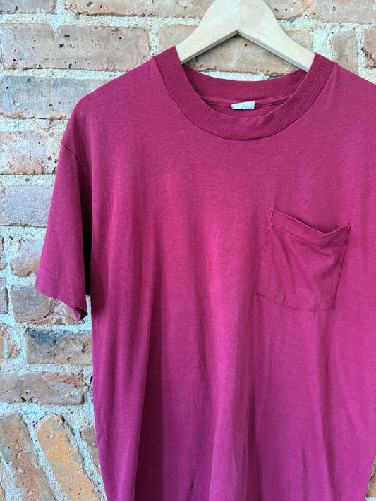 Burgundy S/S T-Shirt