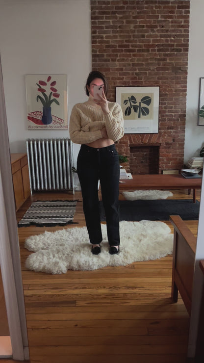 Vintage Washed Black 550 Levi's